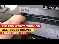 How to Fix PS4 Won't Turn On || All PS4 Issues Solved in Just 5 Steps