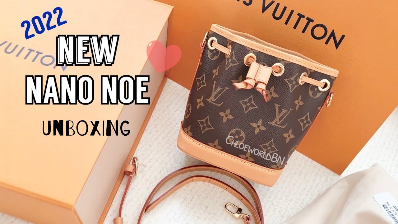 【国内入手困難・希少品】LOUIS VUITTON★Nano Noe バッグ LOUIS VUITTON NEW NANO NOE 2022 UNBOXING - YouTube