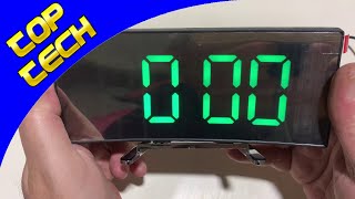 Led Mirror Digit Clock Alarm Settings Net Worth