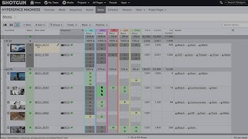 Connection Entities in Shotgun Software