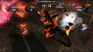 Godzilla Unleashed Modded Matches #16 Burning Fight
