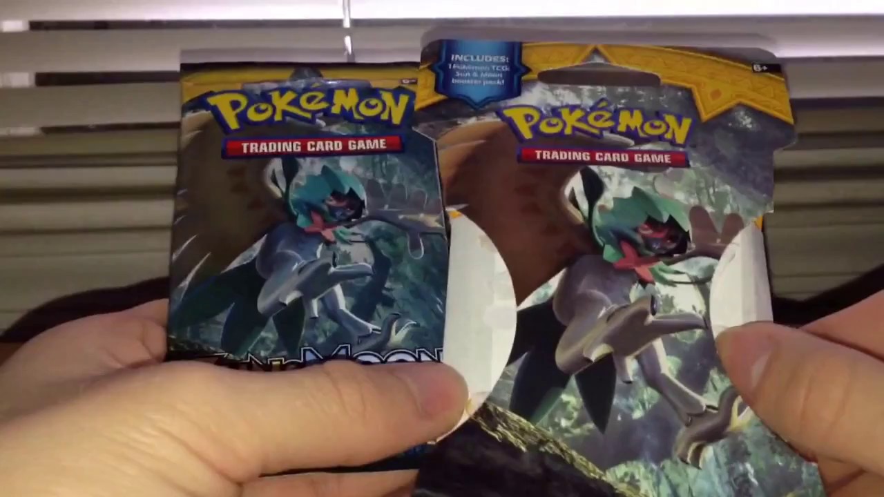 Pokemon Sun and Moon Booster Pack Opening #2 - YouTube