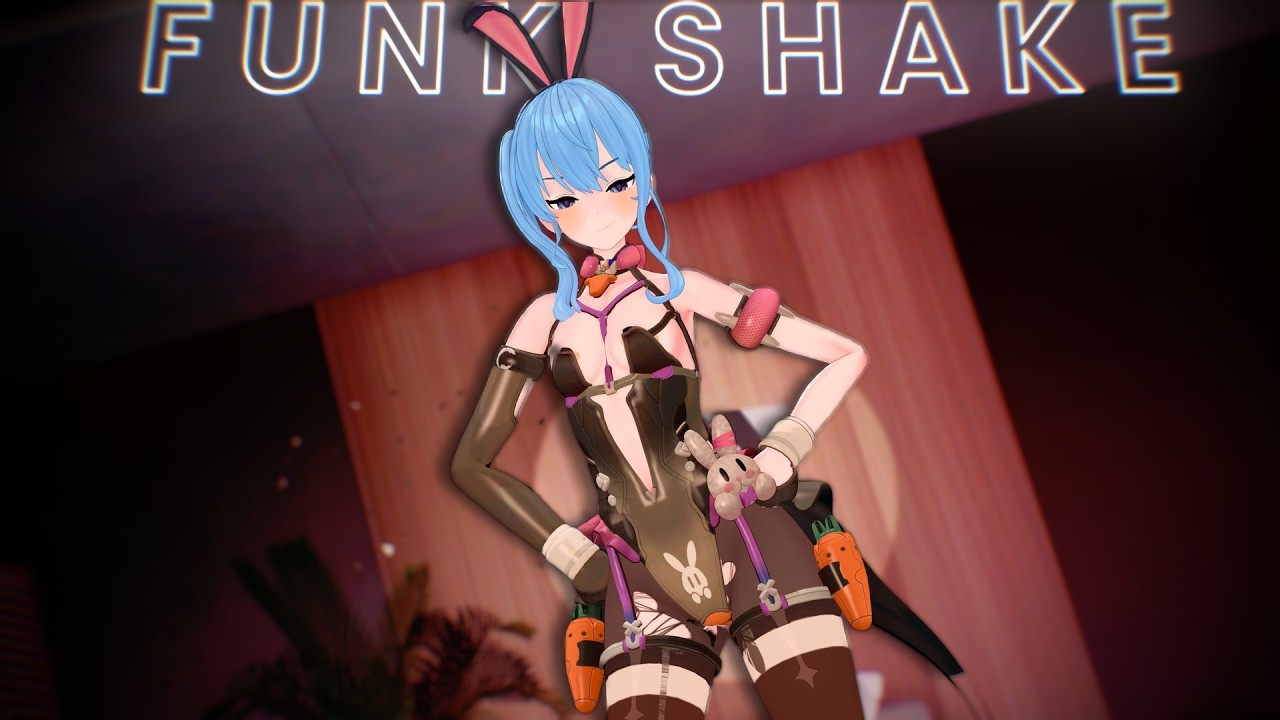 Suisei, Bunny girl‼️- Funk Na Mira -【 Hololive // MMD】#hololive中文 #星街すいせい