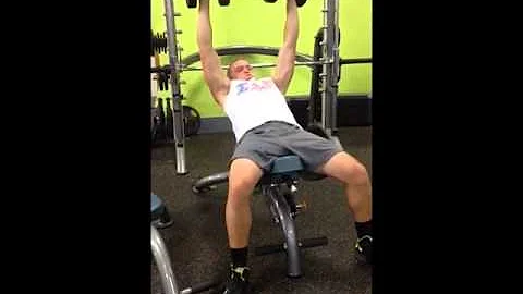 Stephen Stomber's Chest/Triceps Workout