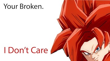 Gogeta SSJ4 236L is broken...