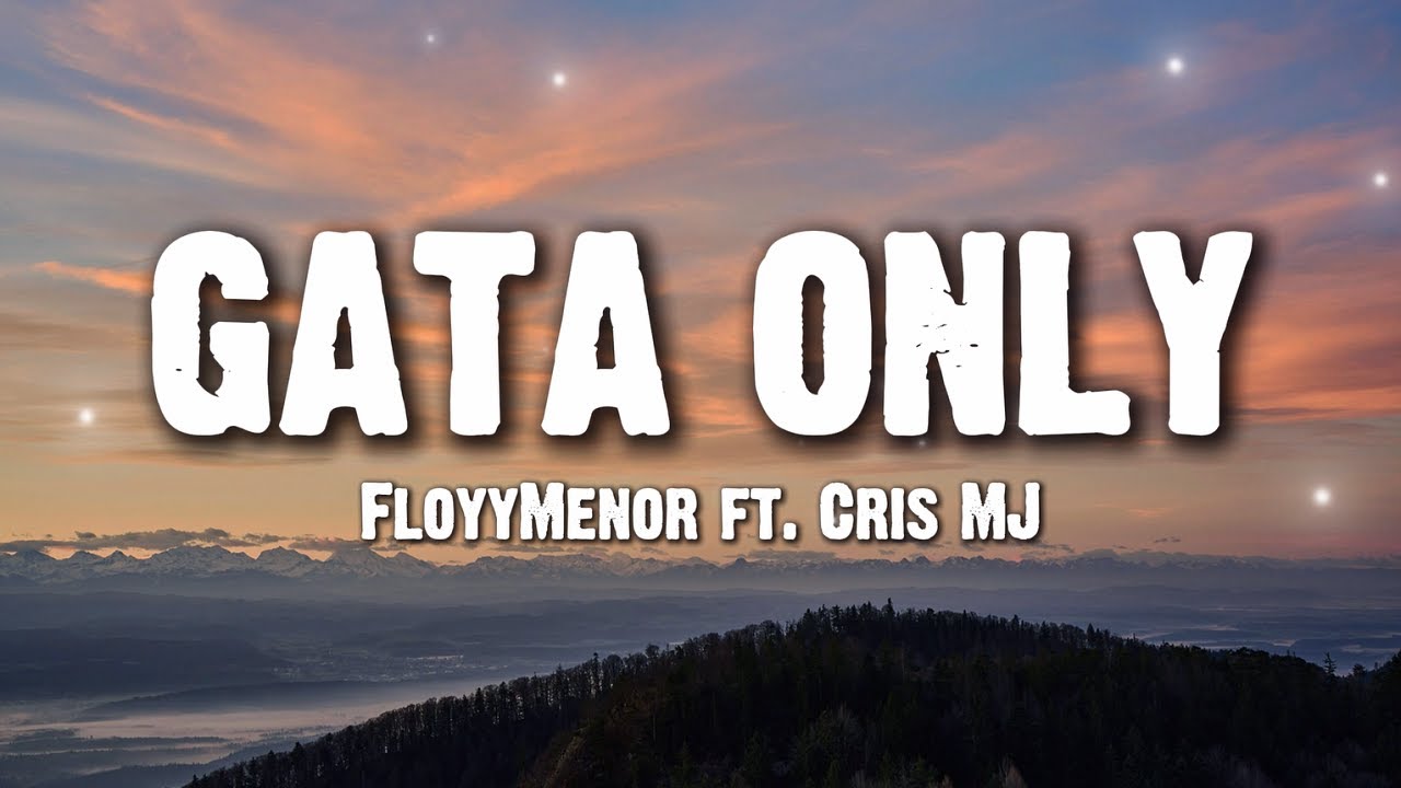 FloyyMenor FT. Cris MJ - GATA ONLY (Letra/Lyrics)