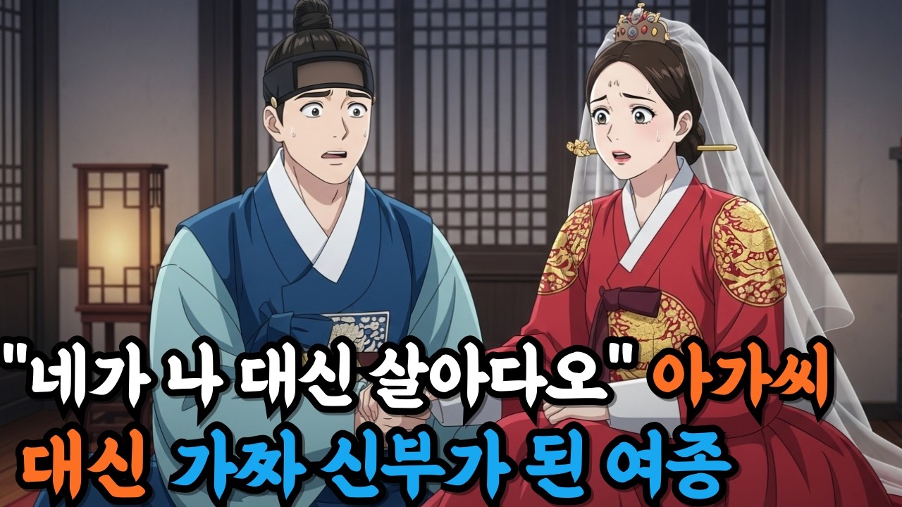 아가씨 대신 가짜 신부가 된 여종 | 야담, 민담, 옛날이야기, 오디오북