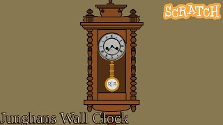 Wall Clock (Junghans) (Gong-Strike) | Scratch Project (#9)