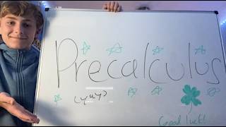 Review for AP Precalc Exam QUICKLY and EASILY the Night Before