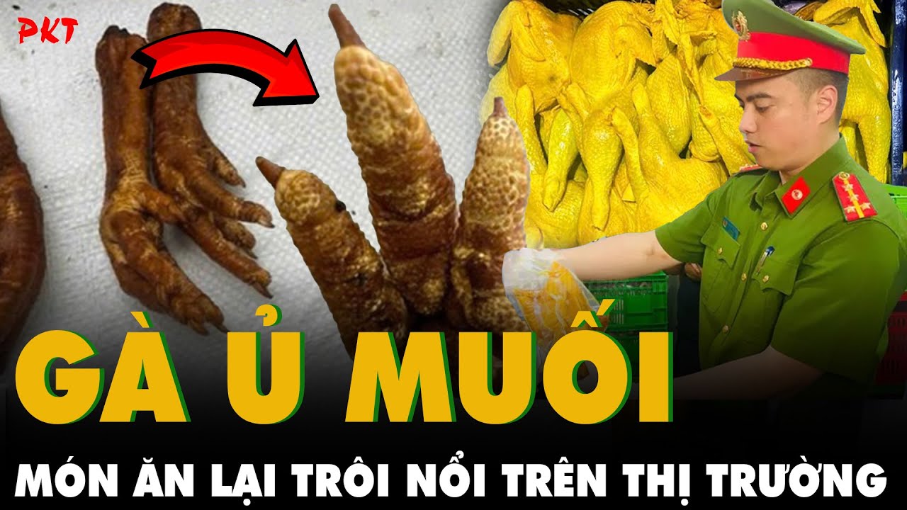 Bắt khẩn cấp hàng tấn gà ủ muối, nội tạng ''BẨN'' chuẩn bị lên bàn ăn: RÙNG MÌNH xúc xích, lạp xưởng