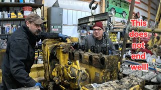 Download lagu Cylinder head & hydraulic system removed!  1952 Caterpillar 7U D4 Dozer ep. #10U