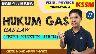 Penerangan Hukum Gas Teori Kinetik Jirim / Explanation Gas Law Using Kinetic Theory (Tutorial 4.4 A)
