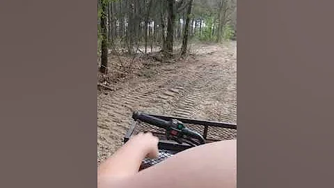 Ridding 4 wheeler