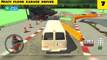 multi floor garage driver gameplay walkthrough part 7 🥇 (Android)