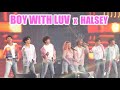 190607 4K- Boy with Luv WITH HALSEY @ BTS 방탄소년단 Speak Yourself Stade de France Paris Concert Fancam