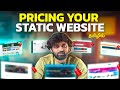 How much should you charge for your static website 
