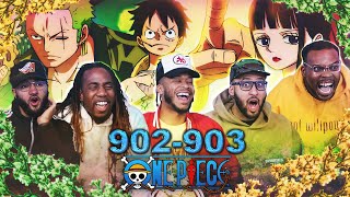 LUFFY VS URASHIMA! One Piece Eps 902/903 Reaction