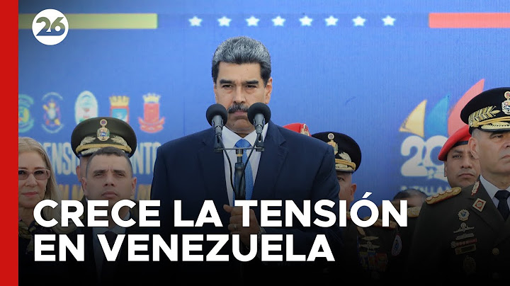 🔴Crece la tensión política en Venezuela