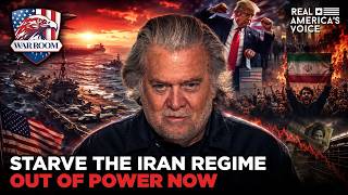 BANNON DEMANDS TOTAL SANCTIONS CRUSH IRAN REGIME | WAR ROOM PM W STEVE BANNON