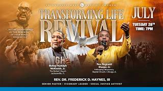 Transforming Life Revival Day 3 | Rev. Reginald Sharpe, Jr. & Bishop Rudolph McKissick, Jr.