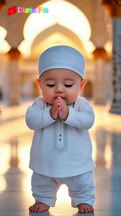Bayi lucu Ngaji Merdu ‼️😱