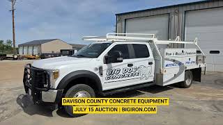 7-15 Davison County Concrete - Big Iron Auctions