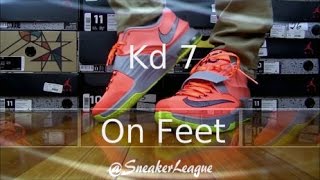 Nike Air KD 7 "35,000 Degrees" On Feet
