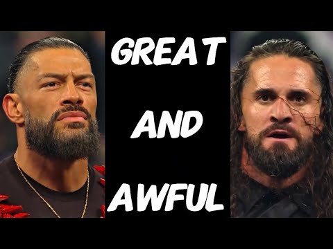 RAW WAS GREAT AND ABSOLUTELY AWFUL!! (ANGRY RANT)