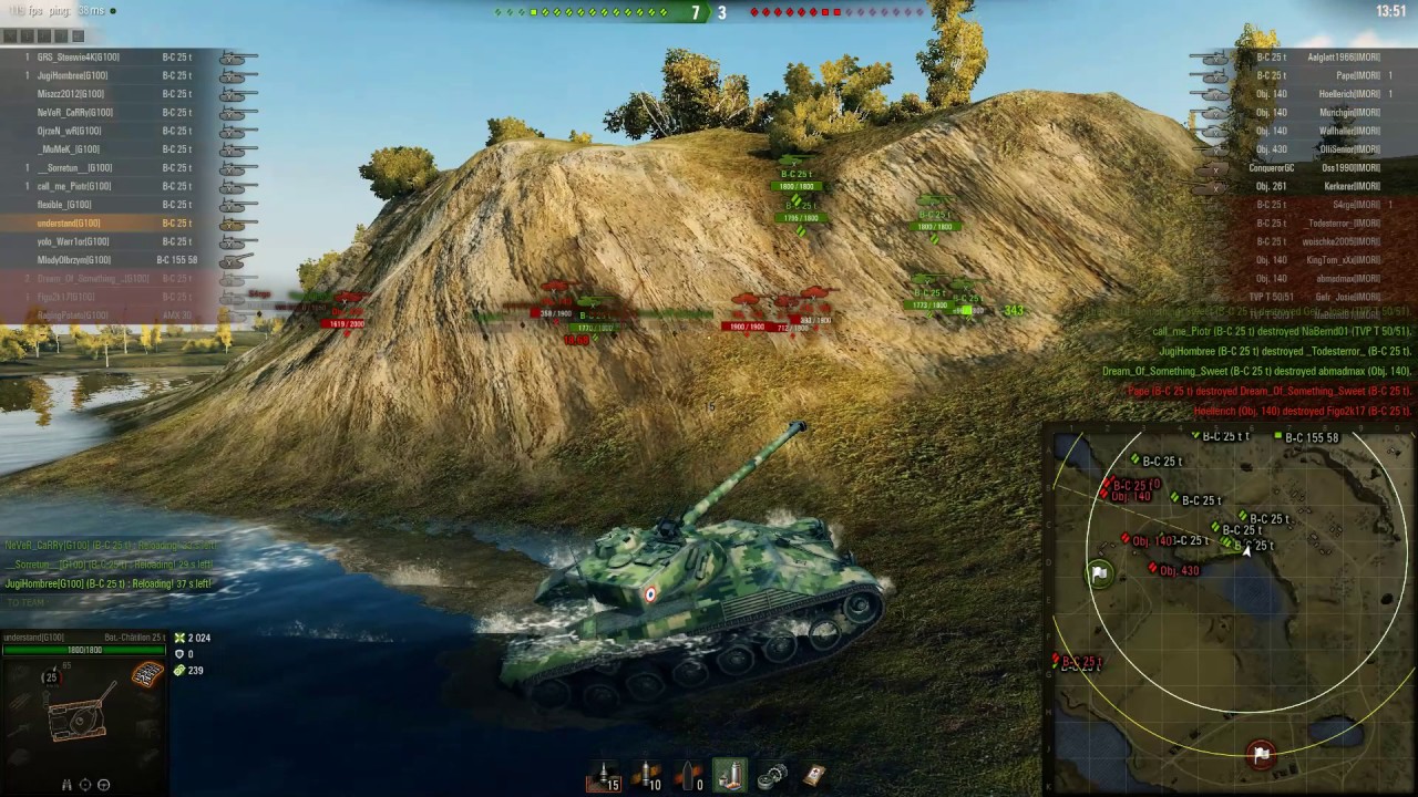 WoT G100 Full Batchat Setup Malinovka T10 Stronghold YouTube