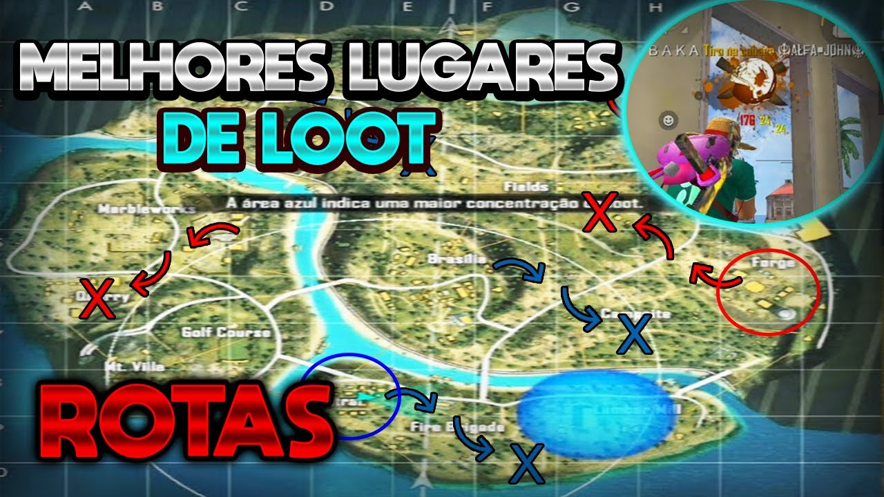 Mapas do Free Fire ▷ Quais são e como se movimentar em cada um