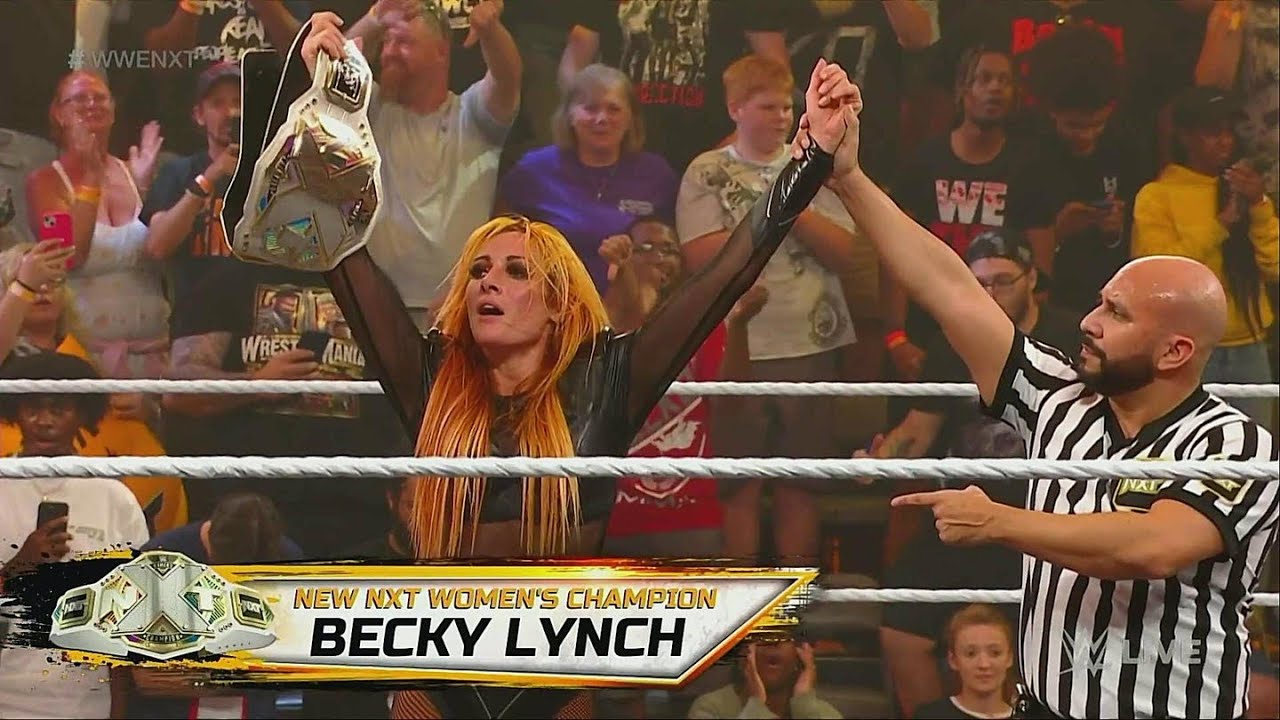 Becky Lynch is the NEW NXT Women's Champion: NXT highlights, Sept. 12, 2023