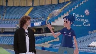 2D awkwardly interviews David Luiz