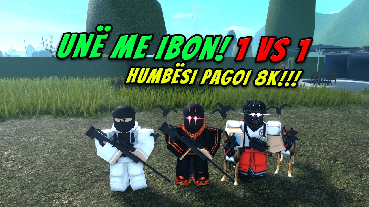 Loja jonë e parë | 1v1 Sniper UNË me vëllain IBO në Emergency Hamburg 🔥 Humbësi pagoi 8K 💸