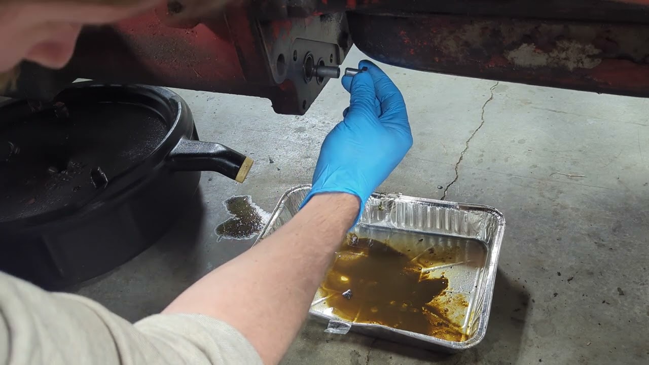 Ford 641 Tractor Hydraulic Pressure Tube Reinstall - T4