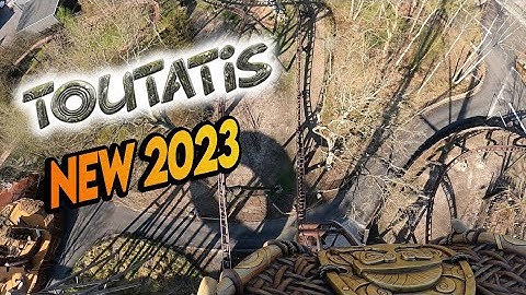 Toutatis - NEW 2023 FRONT ROW Onride POV - Parc Astérix | OPENING DAY | Neuheit 2023 / Nouveau 2023