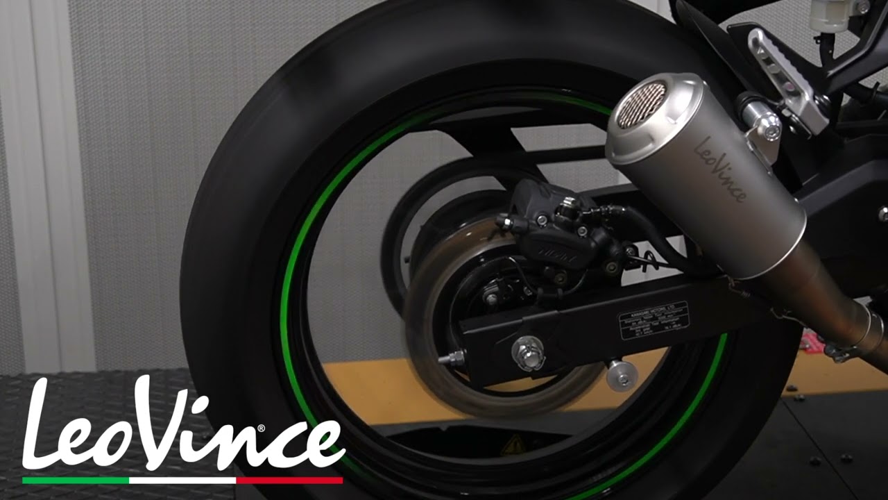 Leo Vince Lv-10 Stainless Steel  Slip-On Exhaust For Ducati Scrambler Icon  '15-19