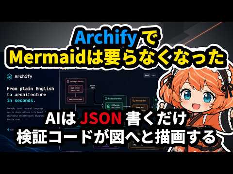 ArchifyでAIに図を描かせる新しいやり方 - クロノITチャンネル