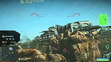 Planetside 2 - Non intended purpose - AP prowler vs infantry