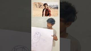 Drawing Doraemon BLINDFOLDED! 🙈 Can you do better? #BlindfoldChallenge #doraemon