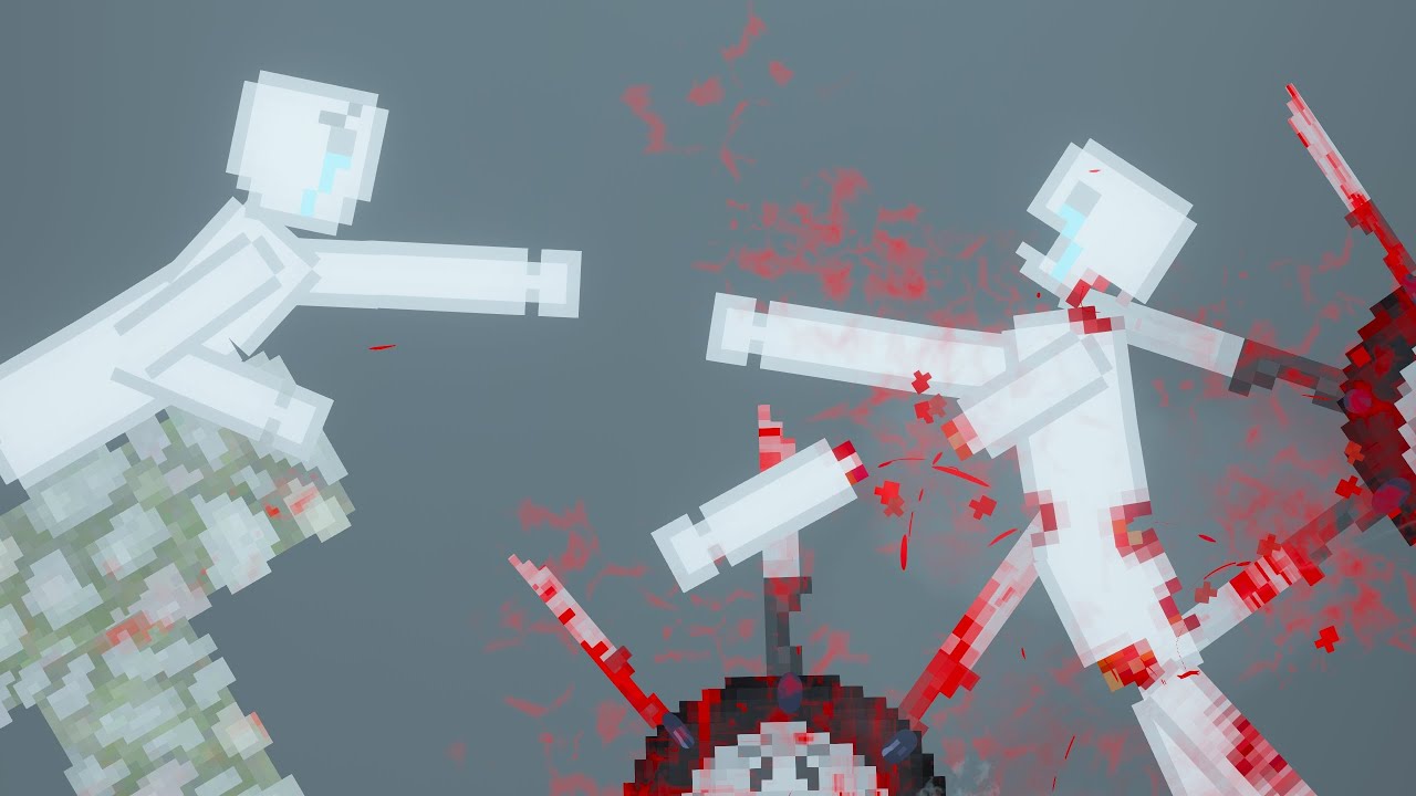 Obstacle Course ( DEATHRUN ) In People Playground