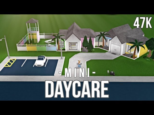 Bloxburg Mini Daycare 47k Youtube - roblox picture ids for bloxburg daycares