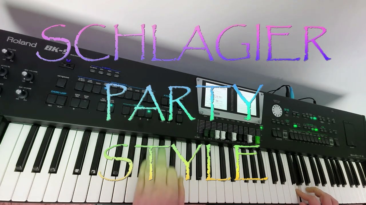 Стиль вечеринки Шлагер ✦Roland BK 9✦