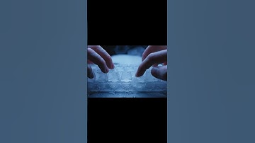 Satisfying Ice Keyboard ASMR looped for relax #asmr #relax #ai