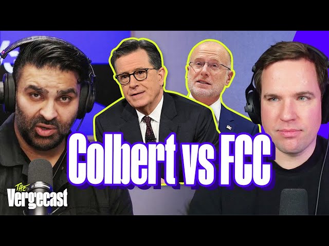 The speech police came for Colbert | The Vergecast