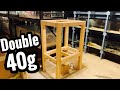 Dual 40 gallon Aquarium Stand (DIY Rack)