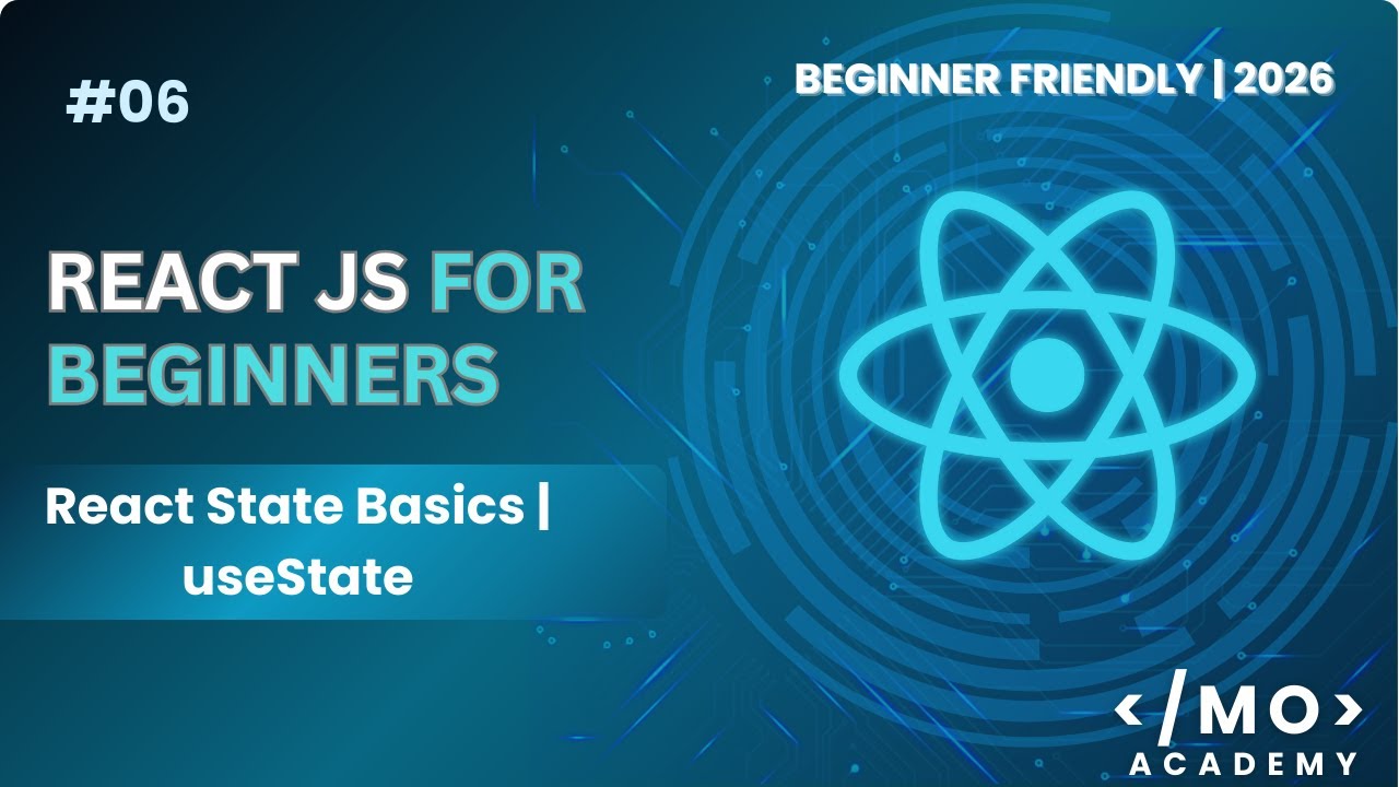 React State Explained (useState Hook Basics) | Master State Management in React 2026