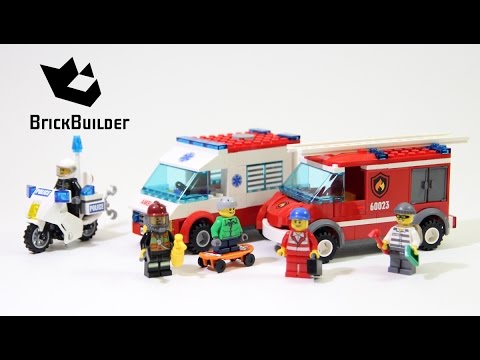 How To Build Lego City 4431 Ambulance- Instructions. 