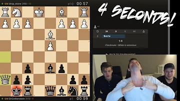 World Champion Magnus Carlsen loses in 8 Moves (and rips his shirt)
