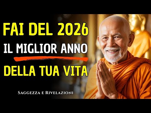 Video FAI DEL 2026 IL MIGLIOR ANNO DELLA TUA VITA | Insegnamenti del Buddismo