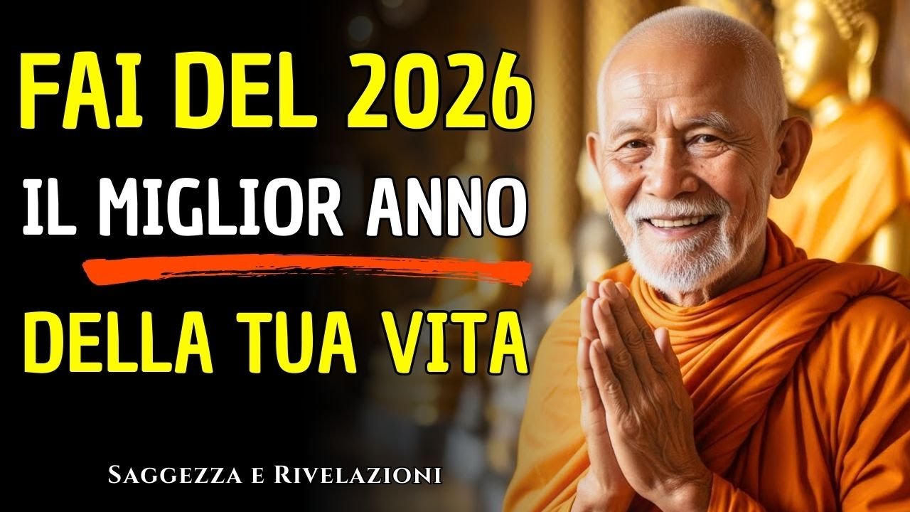 FAI DEL 2026 IL MIGLIOR ANNO DELLA TUA VITA | Insegnamenti del Buddismo